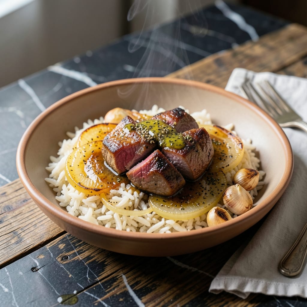 Lamb and Rice Recipe: Mediterranean Spiced One-Pot Wonder