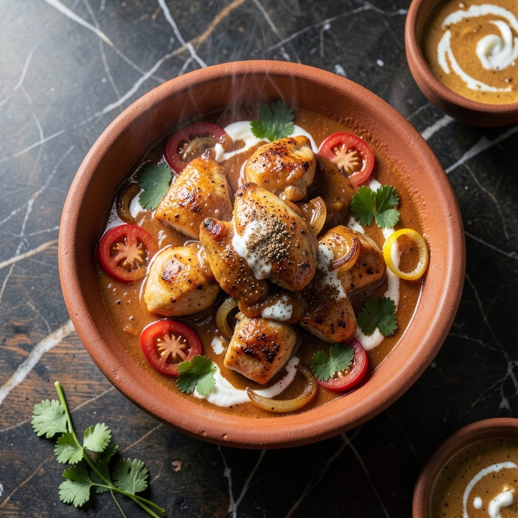 Buttered Chicken Indian Recipe: Traditional Punjabi-Style Curry Buttered Chicken Indian Recipe: Traditional Punjabi-Style Curry