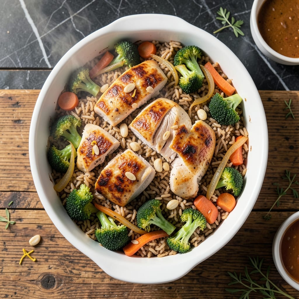 Chicken And Rice Casserole Healthy Recipe: Nutrient-Packed Weeknight Meal