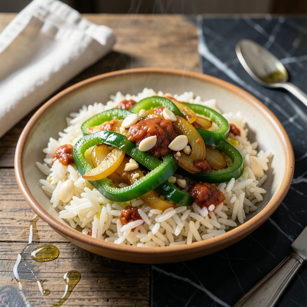 Green Pepper and Rice Recipe: One-Pot Savory Medley