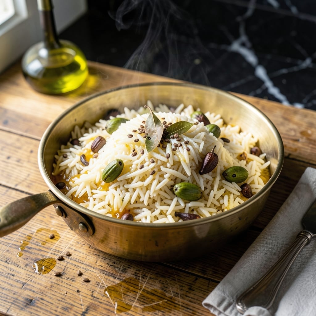 Ghee Rice Recipe: Fragrant Basmati With Golden Clarified Butter