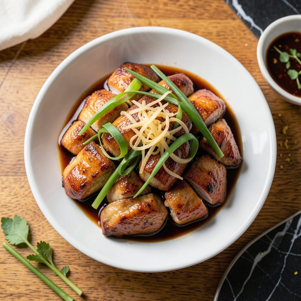Ginger Scallion Chicken Recipe: Wok-Tossed Aromatic Delight