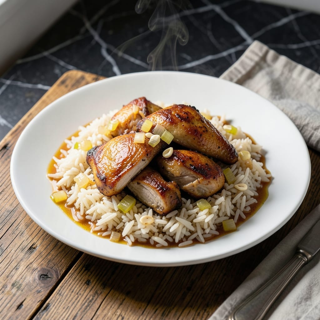 Chicken and Rice Recipe: One-Pot Meal With Fluffy Grains Chicken and Rice Recipe: One-Pot Meal With Fluffy Grains