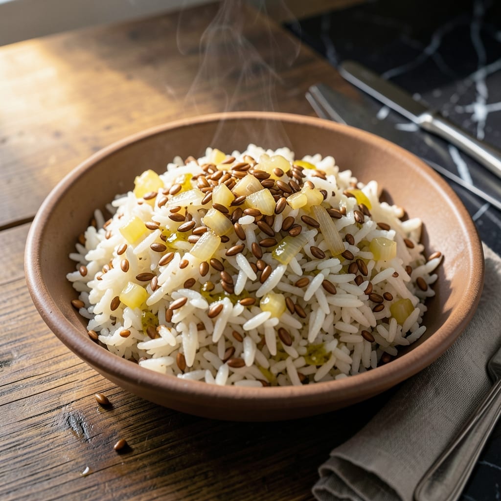 Hemp Seed Rice Recipe: Nutty Depth With Toasted Aromas