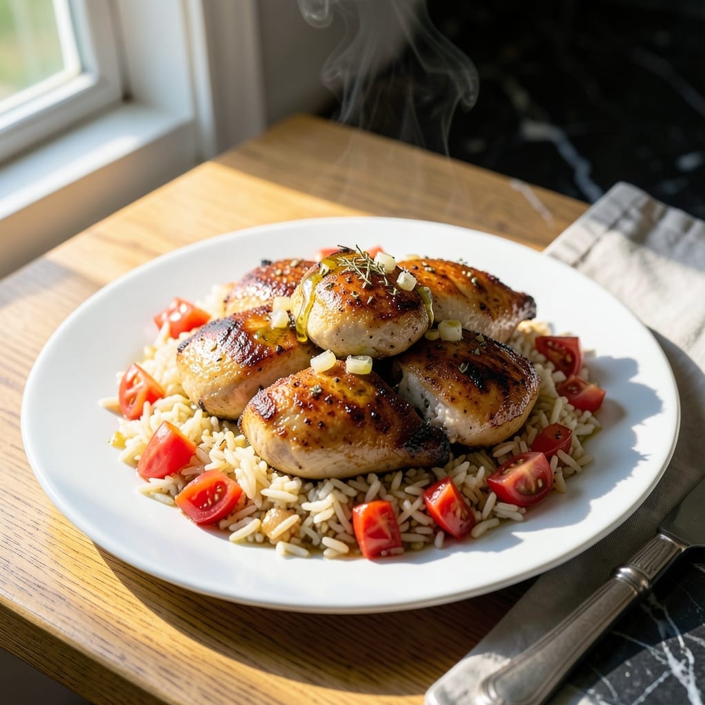Chicken Diced Tomatoes Rice Recipe: One-Pot Savory Medley