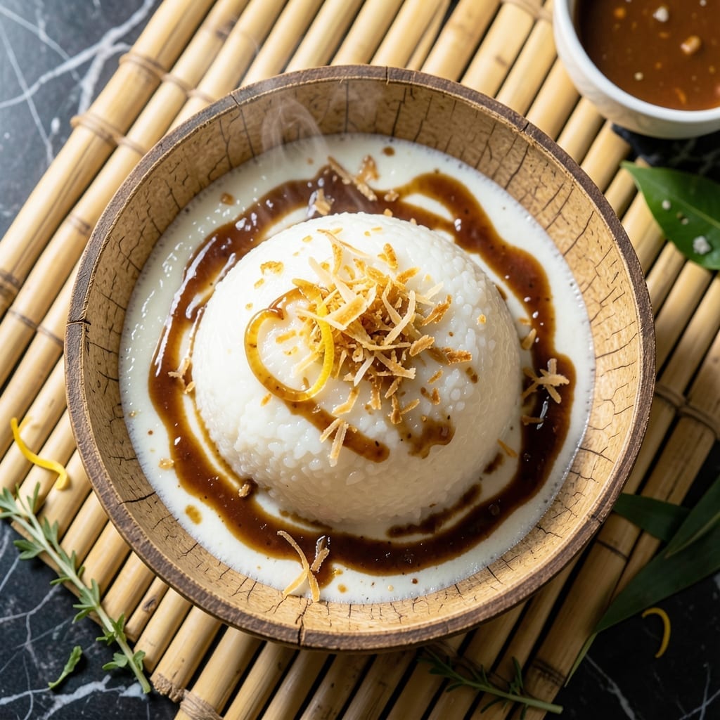 Glutinous Rice Flour Pinoy Recipe: Chewy Sweetness with Coconut Milk Richness