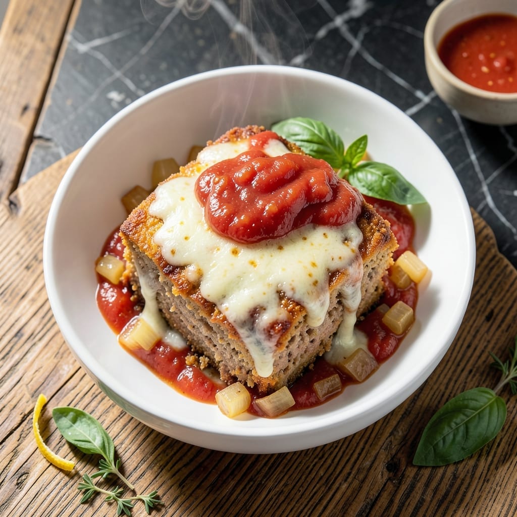Chicken Parmesan Meatloaf Recipe: Italian-Inspired Comfort in a Loaf Chicken Parmesan Meatloaf Recipe: Italian-Inspired Comfort in a Loaf