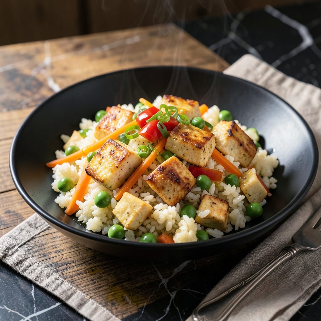 Fried Rice Recipe With Cauliflower Rice: Low-Carb Wok Tossed Savory Delight Fried Rice Recipe With Cauliflower Rice: Low-Carb Wok Tossed Savory Delight