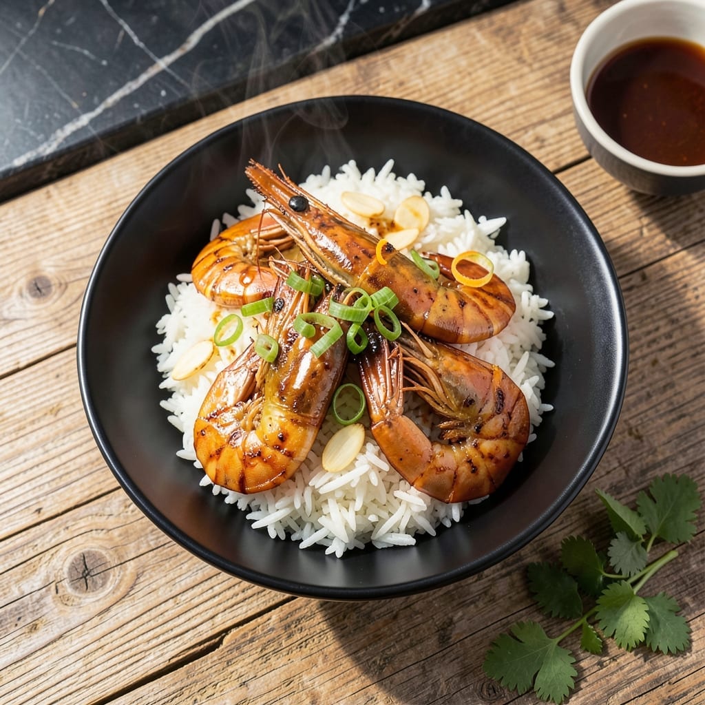 Shrimp and Rice Bowl Recipe: Quick Weeknight Umami Delight Shrimp and Rice Bowl Recipe: Quick Weeknight Umami Delight