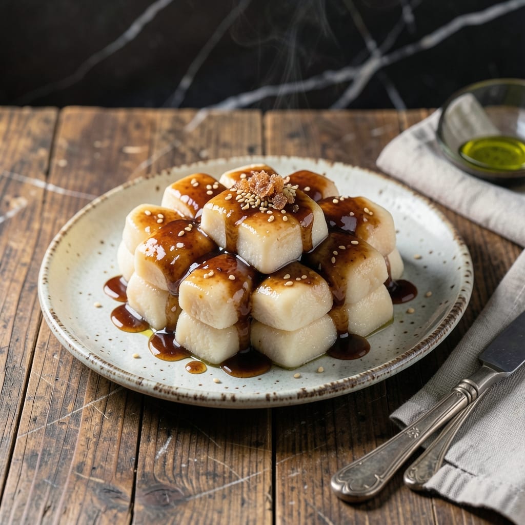 Korean Rice Cake Recipe Ideas: Spicy Gochujang Glazed Tteokbokki