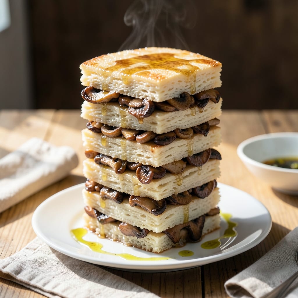 Chinese Layered Rice Cake Recipe: Chewy Layers with Savory Sweetness