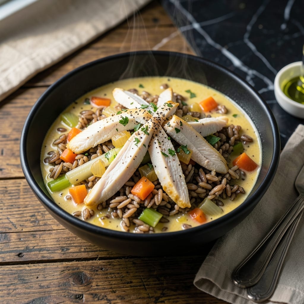 Panera Bread Cream of Chicken and Wild Rice Recipe: Creamy Nostalgia With Every Spoon