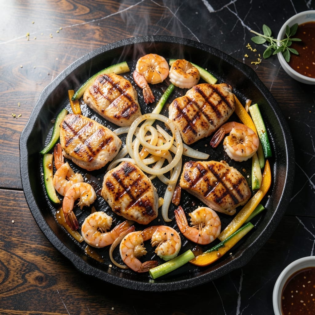 Hibachi Recipe Chicken and Shrimp: Sizzling Teppanyaki Style at Home