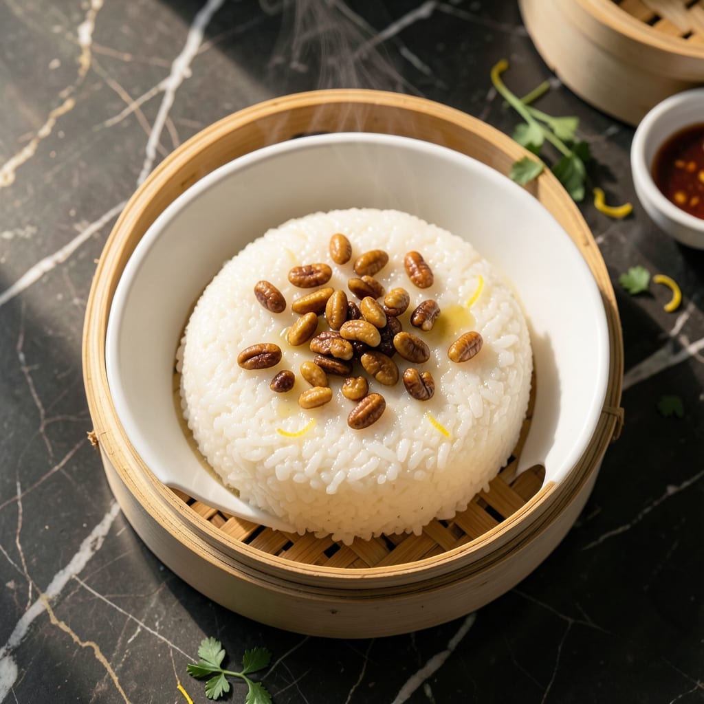 Rice Cake Recipe With Glutinous Rice Flour: Chewy Pillows With Toasted Nut Depth Rice Cake Recipe With Glutinous Rice Flour: Chewy Pillows With Toasted Nut Depth