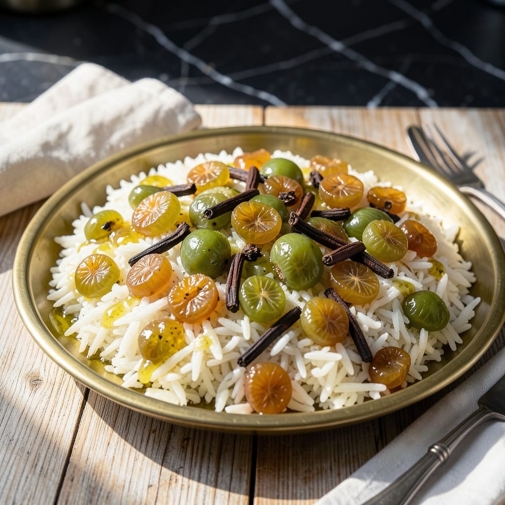 Gooseberry Rice Recipe: Tangy Sweetness With Fragrant Basmati Gooseberry Rice Recipe: Tangy Sweetness With Fragrant Basmati