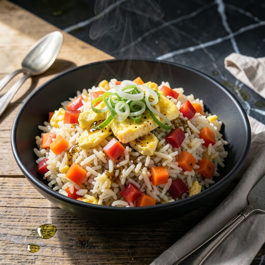 Gluten Free Fried Rice Recipe: Wok-Tossed Umami With Garden Vegetables Gluten Free Fried Rice Recipe: Wok-Tossed Umami With Garden Vegetables