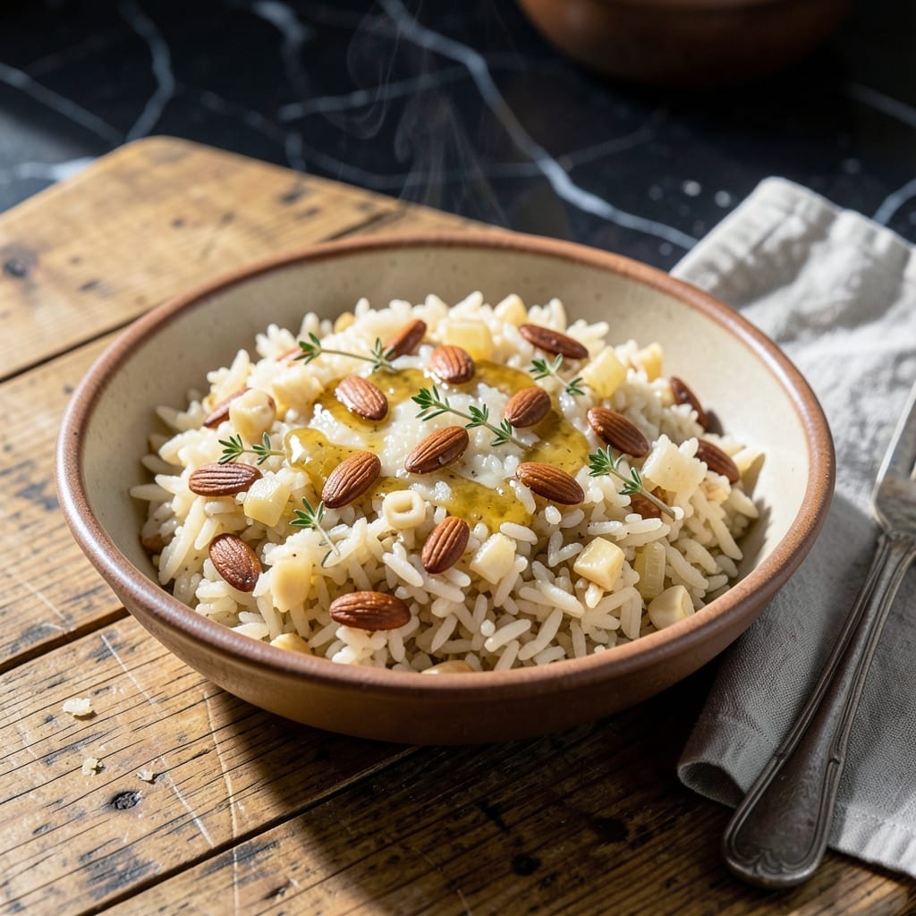 Jimmy's Steer House Rice Pilaf Recipe: Buttery Toasted Nuts and Herbs