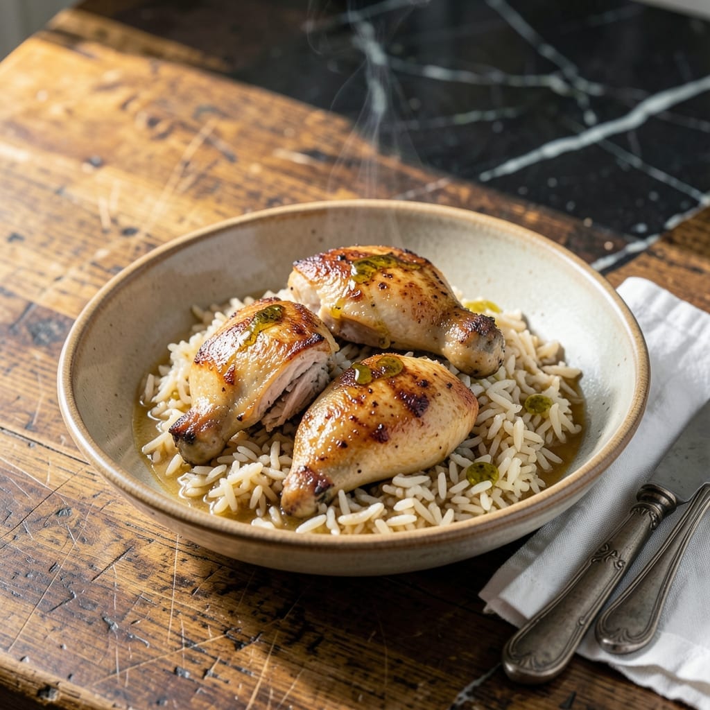 4 Ingredient Chicken and Rice Recipe: Minimal Effort Maximum Flavor