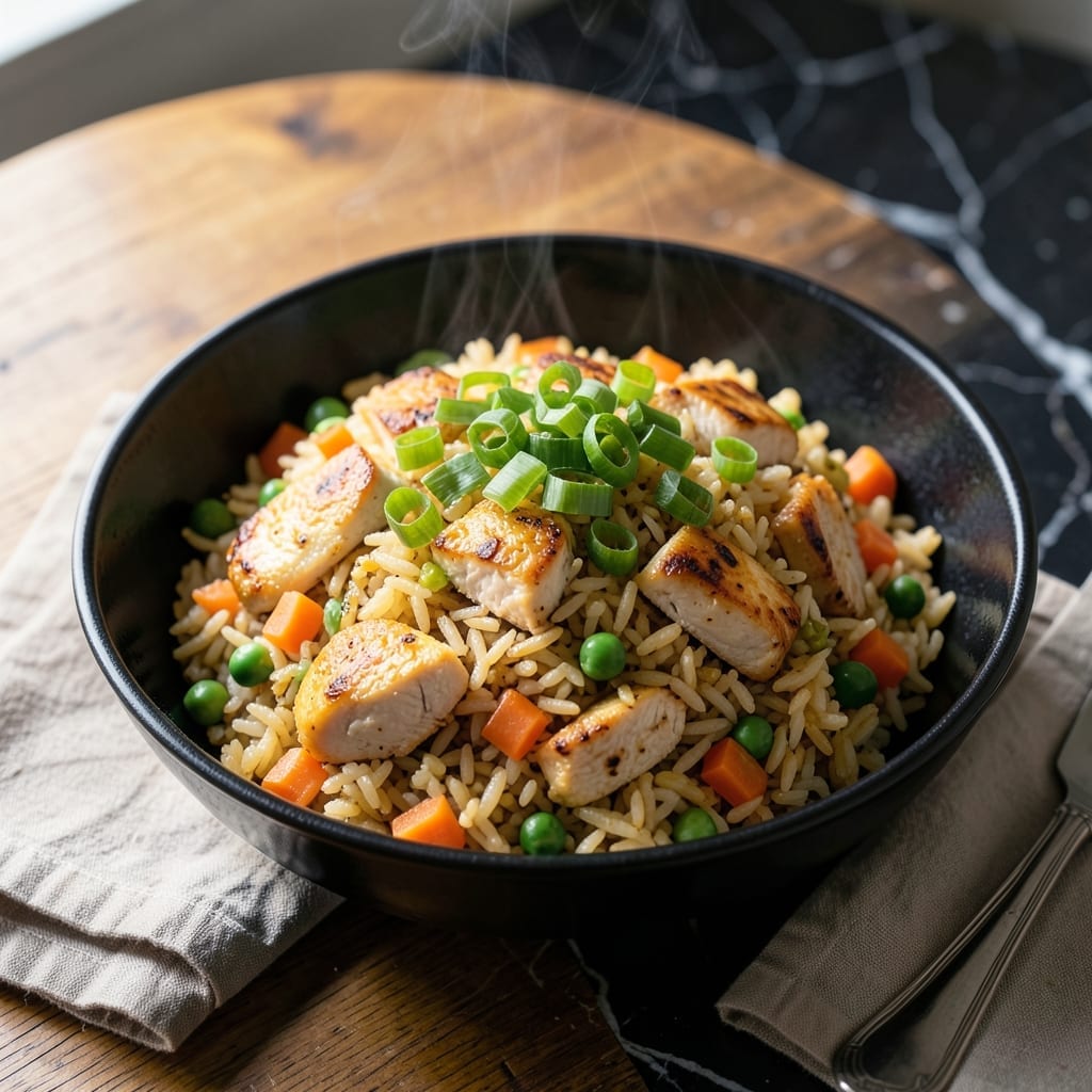 Left Over Chicken Fried Rice Recipe: Sizzling Wok Revival in 20 Minutes