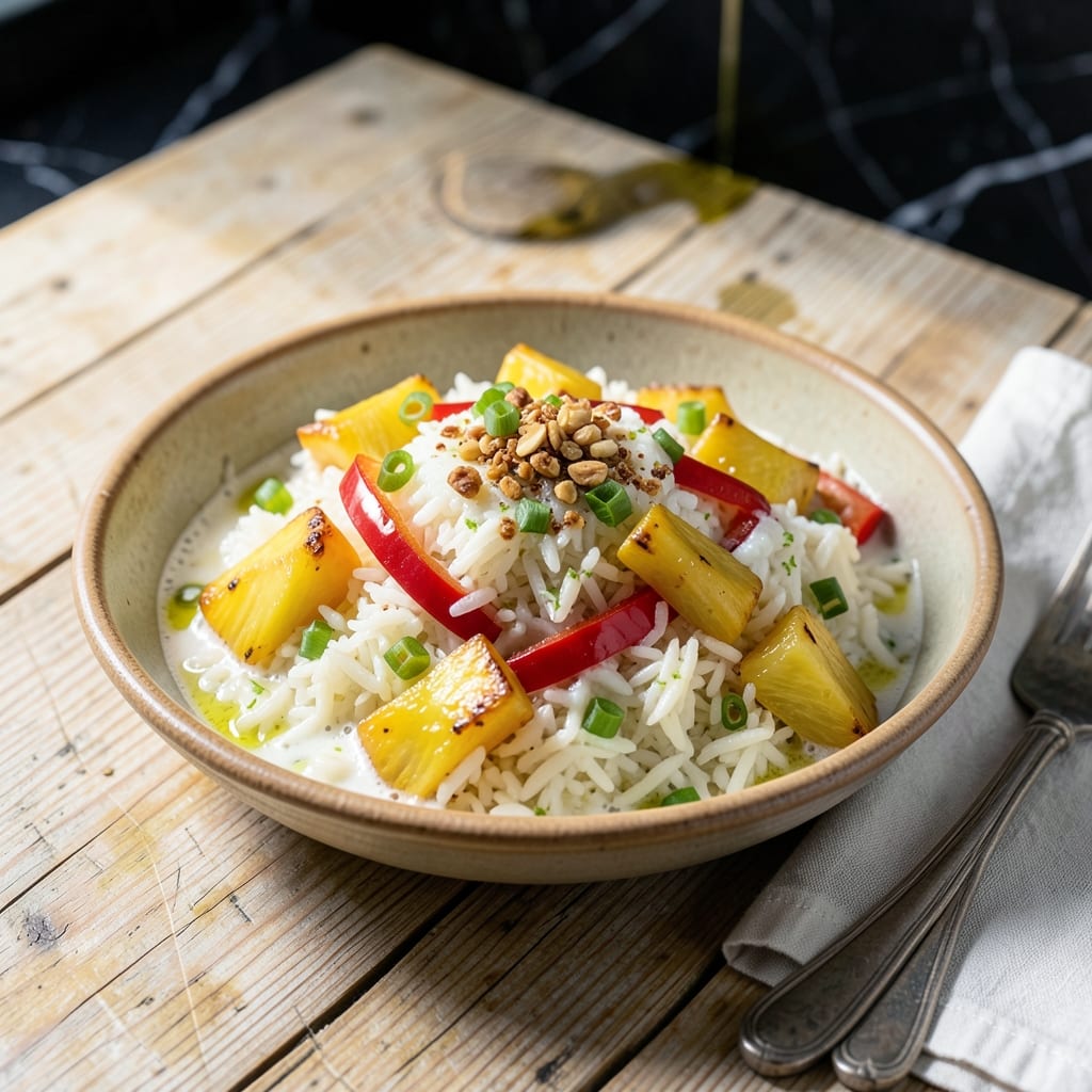 Hawaiian Rice Recipe Coconut Milk: Tropical Creaminess With Sweet Pineapple