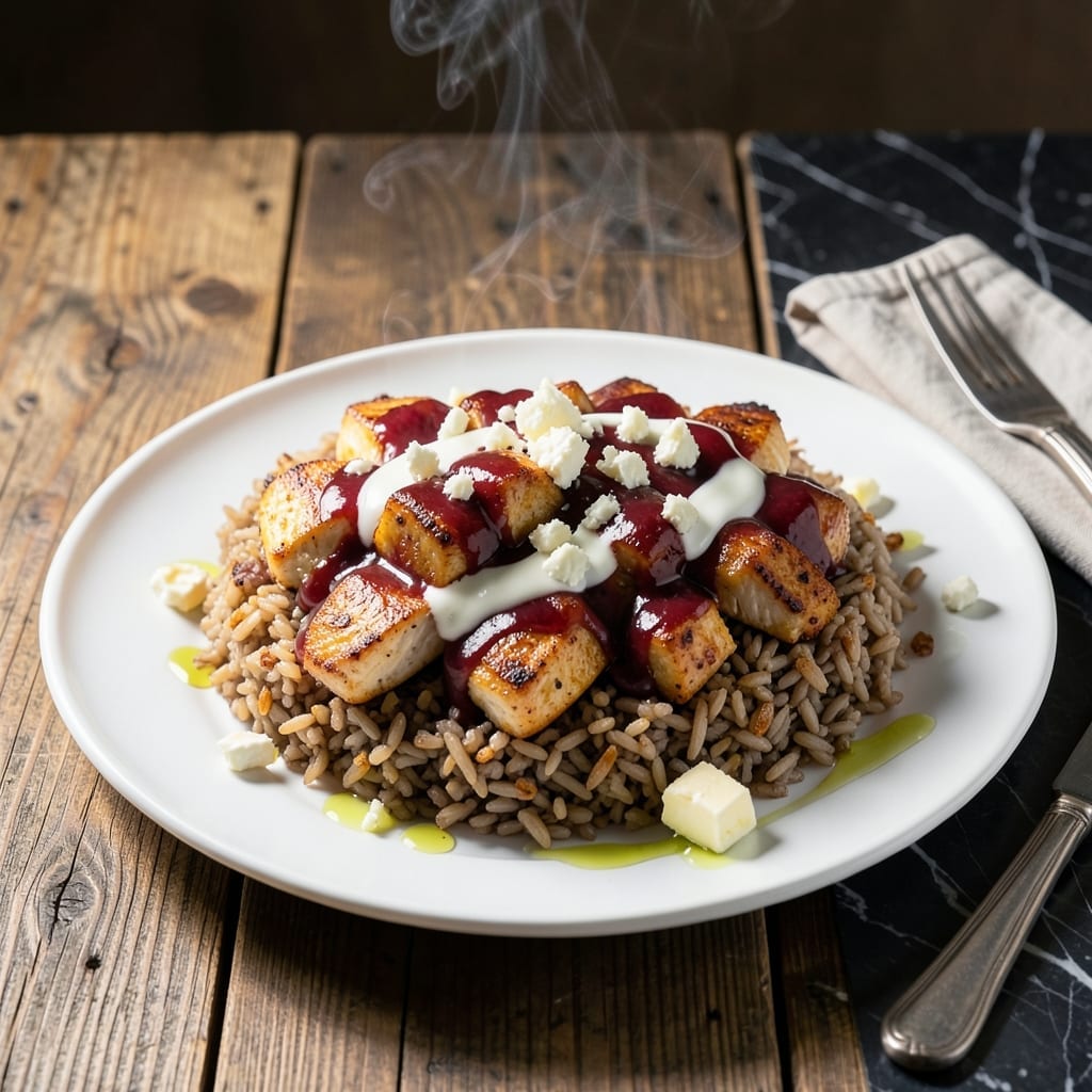 Blue Buffalo Chicken and Brown Rice Recipe: Creamy Spice-Meets-Rice Bowl