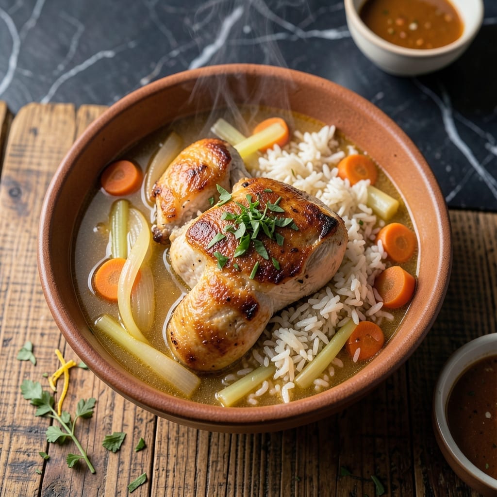 Chicken Rice Soup Recipe: Classic Comfort With Tender Chicken