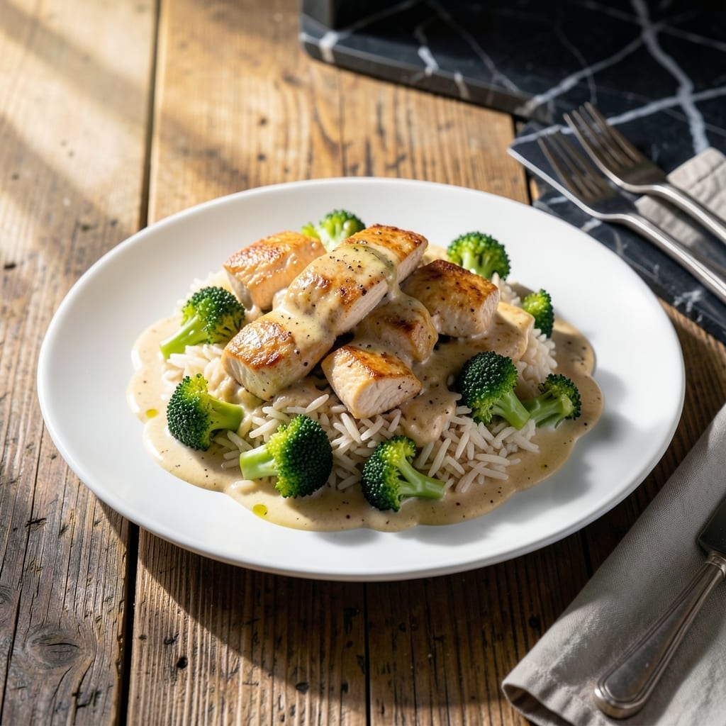 Creamy Chicken Broccoli Rice Recipe: One-Pot Comfort Meal