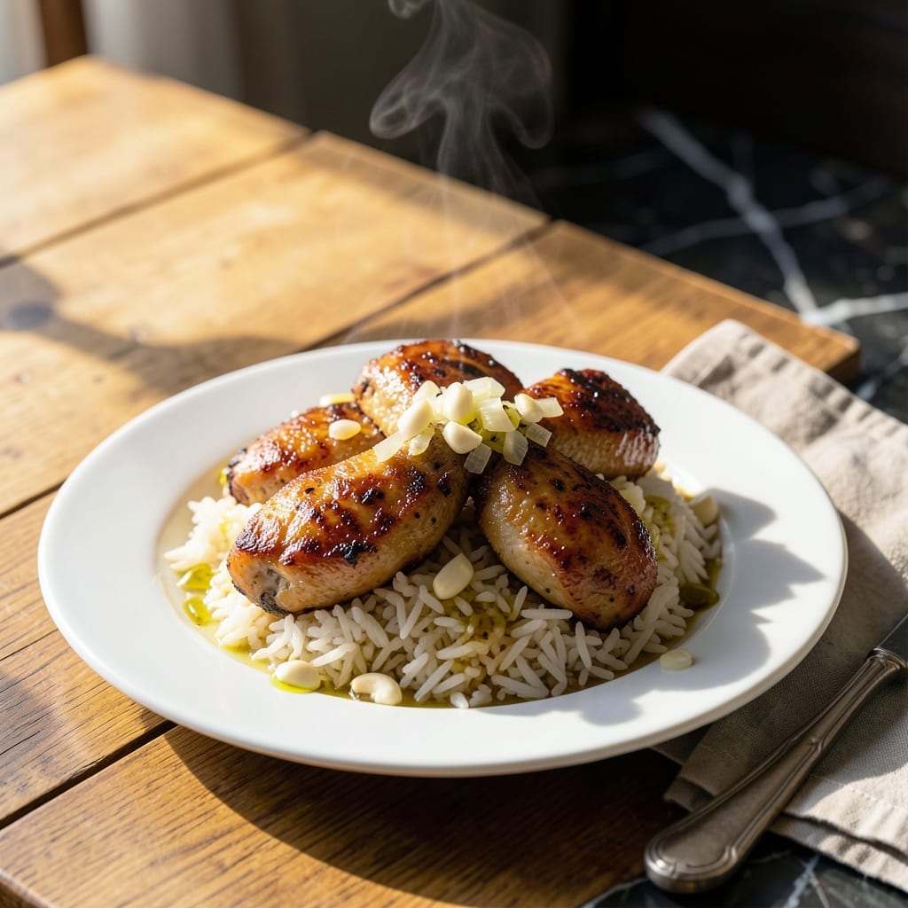 Fast Chicken Rice Recipe: Weeknight-Friendly One-Pot Meal Fast Chicken Rice Recipe: Weeknight-Friendly One-Pot Meal