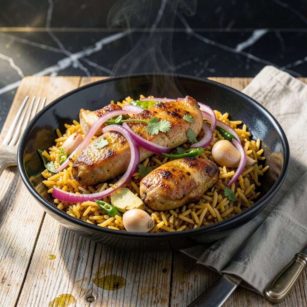 Sri Lankan Chicken Fried Rice Recipe: Spiced Island Aroma in Every Grain