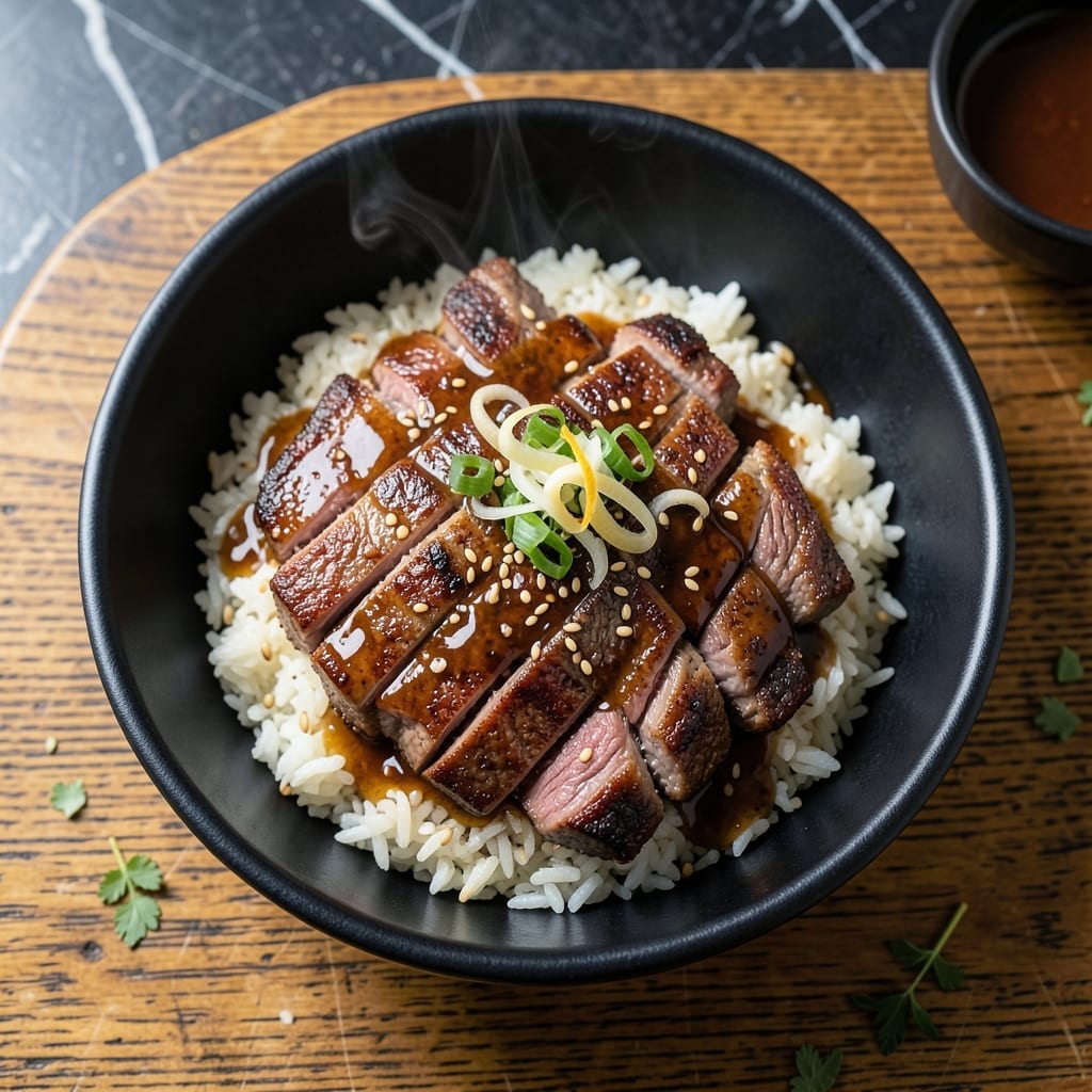 Japanese Steak and Rice Recipe: Hibachi-Style Sizzle at Home Japanese Steak and Rice Recipe: Hibachi-Style Sizzle at Home