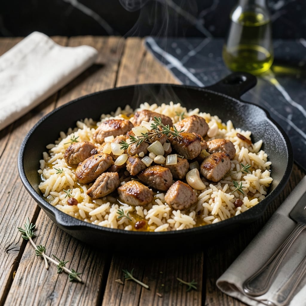 Ground Turkey and Rice Recipe: Savory Herbs and Fluffy Grains