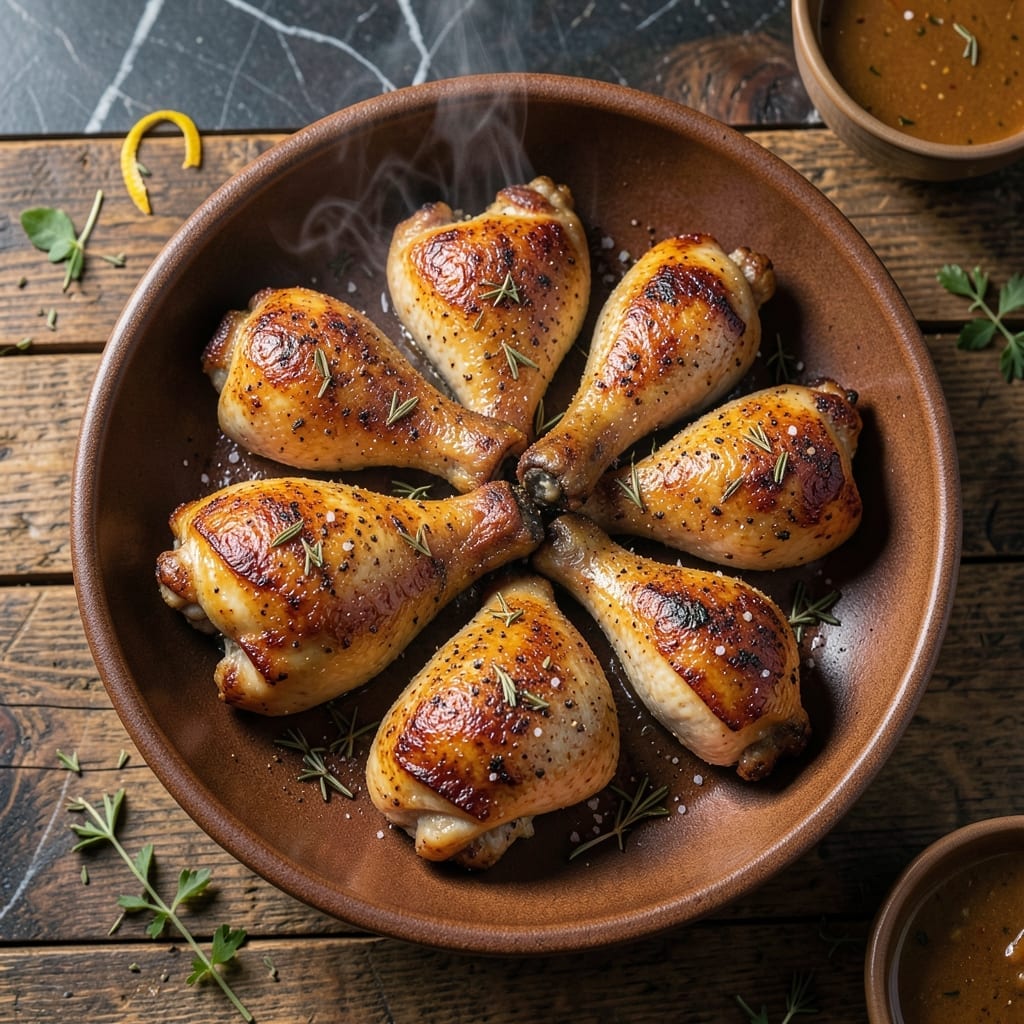 Chicken Legs Recipe: Oven-Baked Crispy Skin and Juicy Meat Chicken Legs Recipe: Oven-Baked Crispy Skin and Juicy Meat