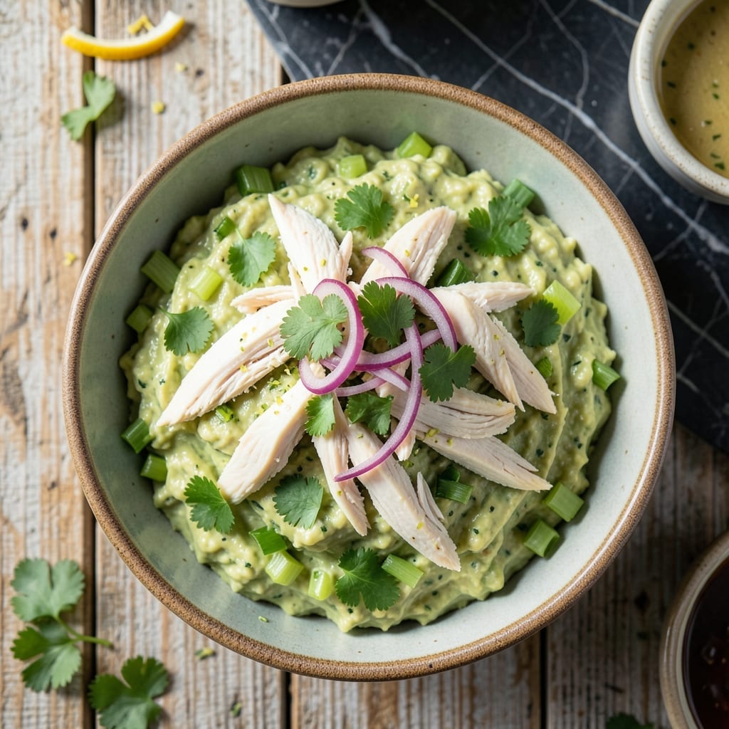 Chicken Salad Recipe Whole 30: Creamy Avocado and Crunchy Veggies