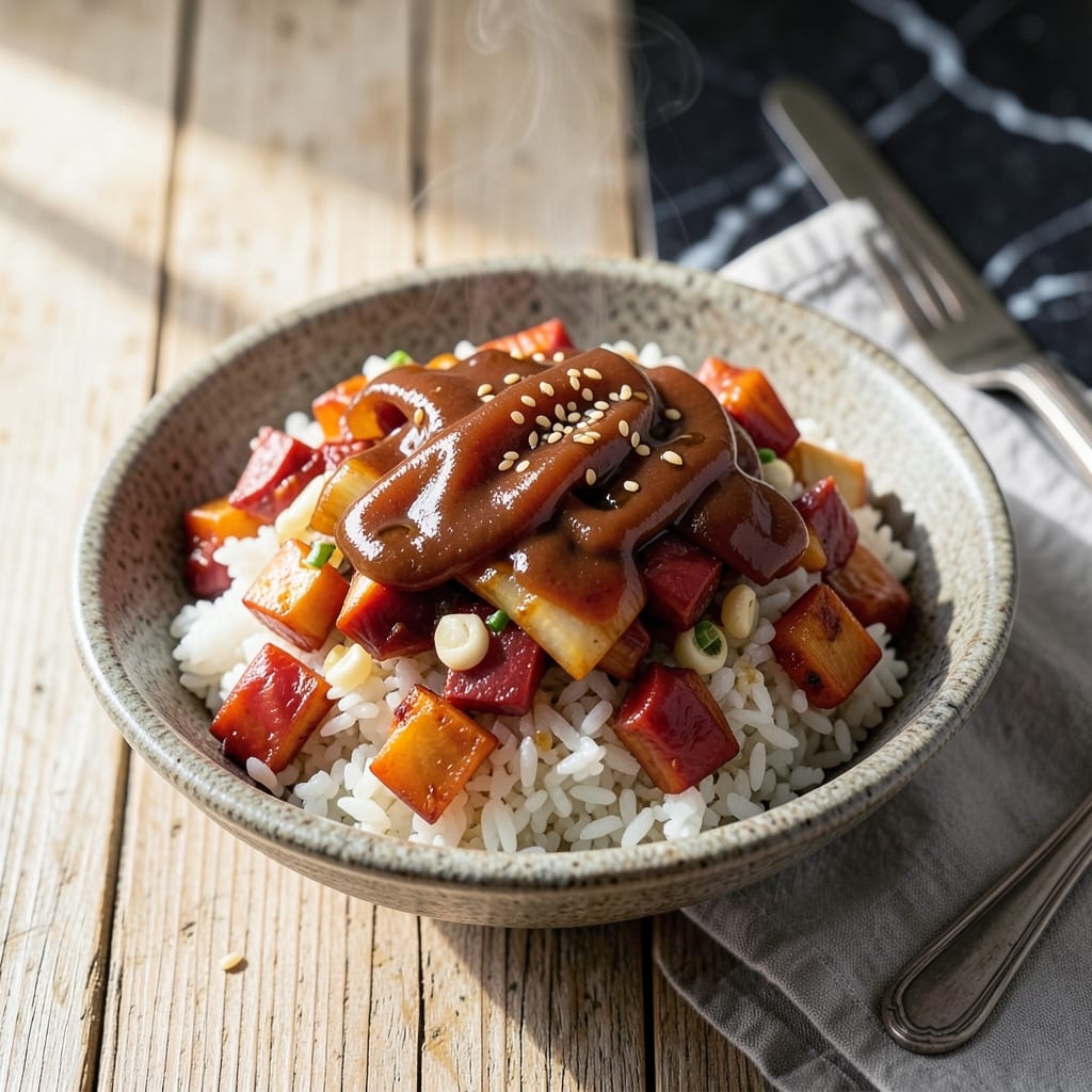 Kimgaru Rice Recipe: Spicy Korean-Style Kimchi Fried Rice