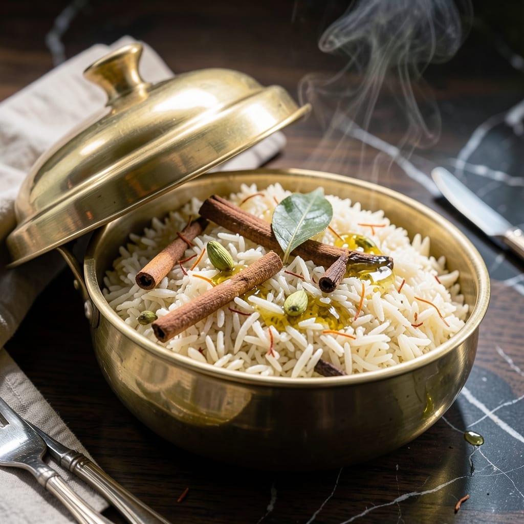Fragrant Basmati Rice Recipe: Aromatic Long Grains With Toasted Spices Fragrant Basmati Rice Recipe: Aromatic Long Grains With Toasted Spices