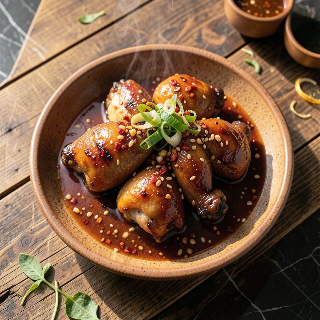 Andong Chicken Recipe: Korean Spiced Fried Delight Andong Chicken Recipe: Korean Spiced Fried Delight