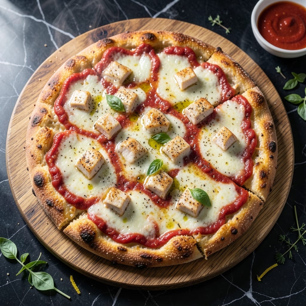 Chicken Crust Pizza Recipe With Canned Chicken: Savory Low-Carb Delight Chicken Crust Pizza Recipe With Canned Chicken: Savory Low-Carb Delight