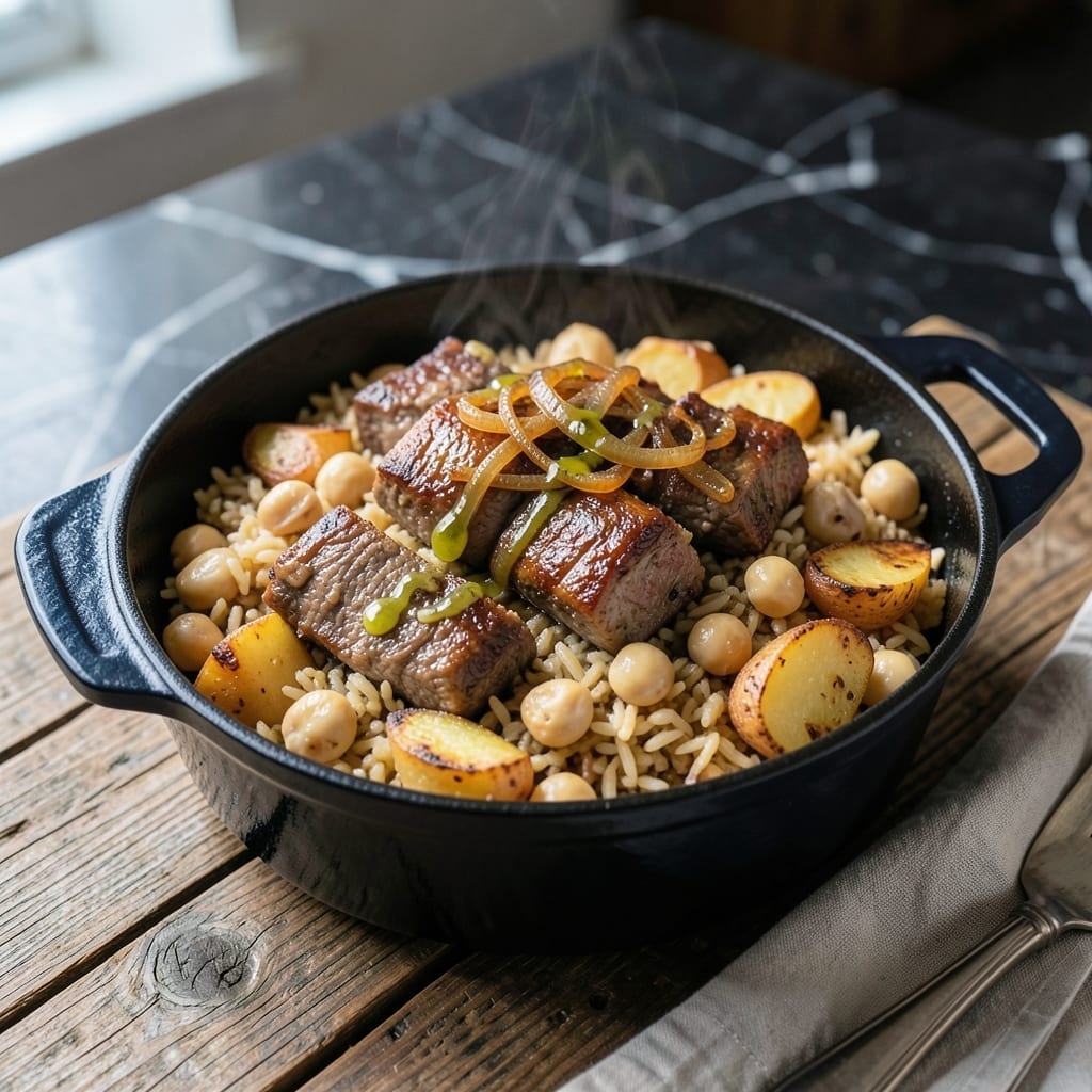 Rice Cholent Recipe: Slow-Cooked Sabbath Tradition