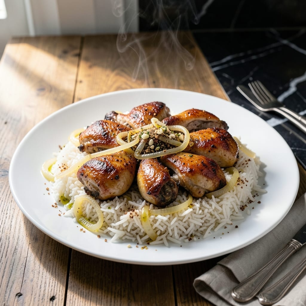 Qatari Chicken Recipe: Middle Eastern Spiced One-Pot Wonder Qatari Chicken Recipe: Middle Eastern Spiced One-Pot Wonder
