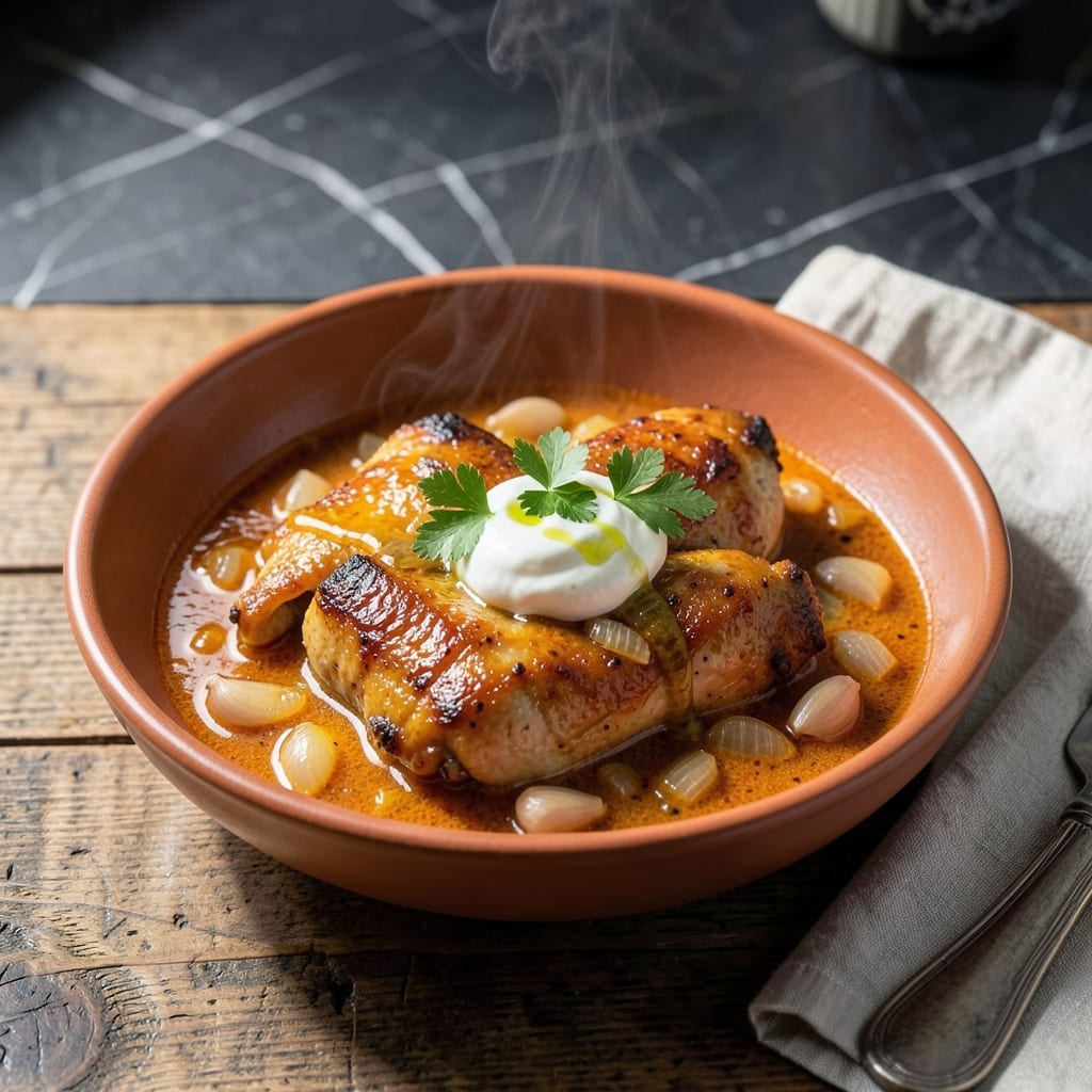 Traditional Chicken Paprikash Recipe: Hungarian-Style Tender Chicken in Creamy Sauce Traditional Chicken Paprikash Recipe: Hungarian-Style Tender Chicken in Creamy Sauce