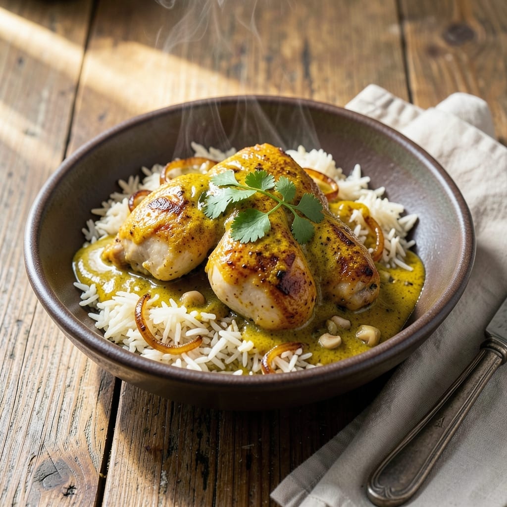 Yellow Curried Chicken Recipe: Fragrant Thai-Inspired Coconut Simmer