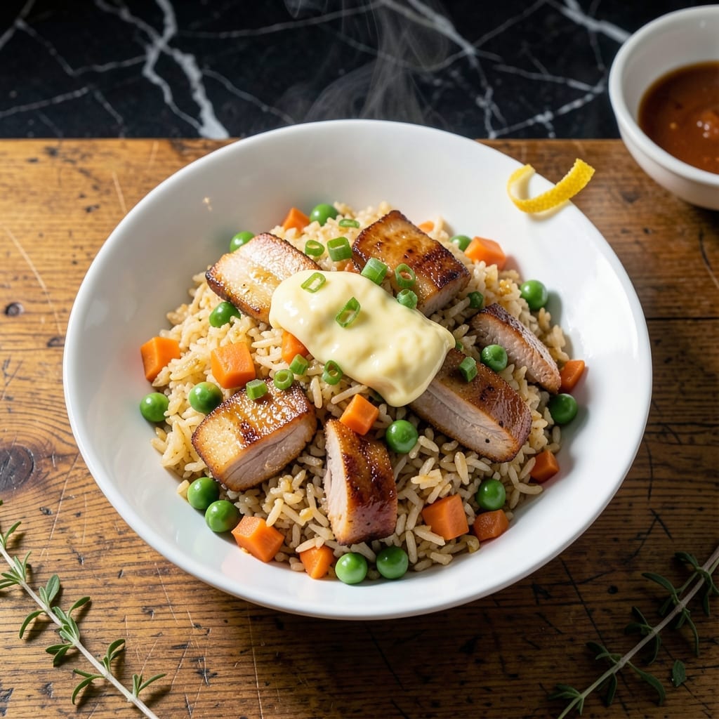 Restaurant Pork Fried Rice Recipe: Wok-Charred Savory Tradition