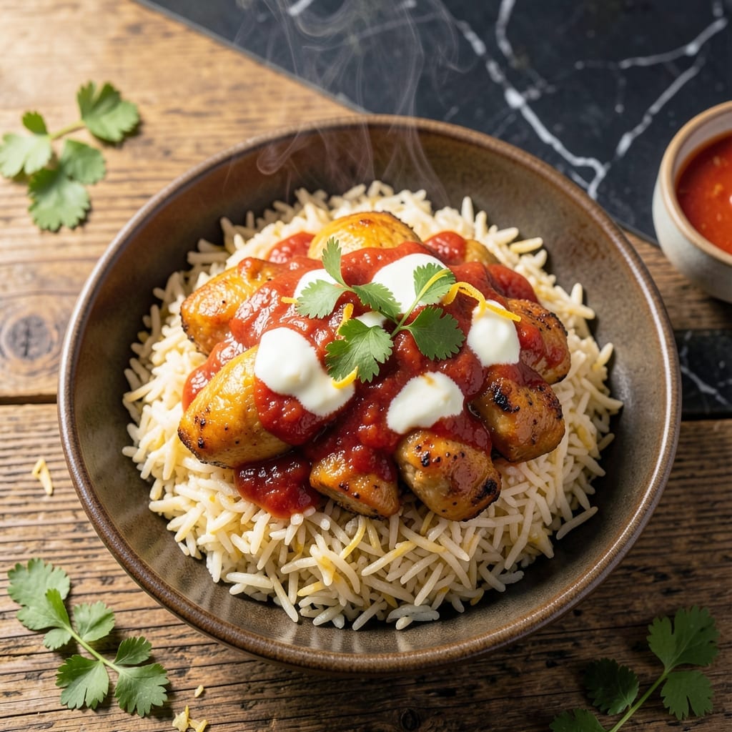 Butter Chicken Rice Recipe: Fragrant Basmati With Tandoori Spices Butter Chicken Rice Recipe: Fragrant Basmati With Tandoori Spices
