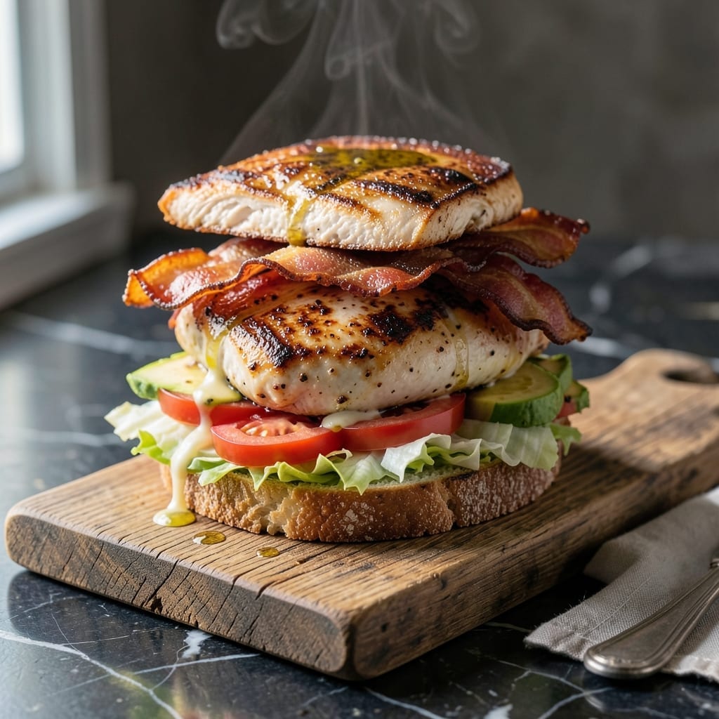 Chicken Club Recipe: Classic Layers of Crispy Bacon and Avocado