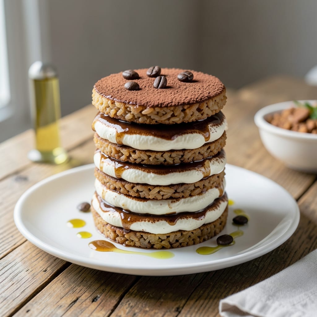 Healthy Tiramisu Recipe Rice Cake: Light and Lairy Coffee-Infused Treat Healthy Tiramisu Recipe Rice Cake: Light and Lairy Coffee-Infused Treat
