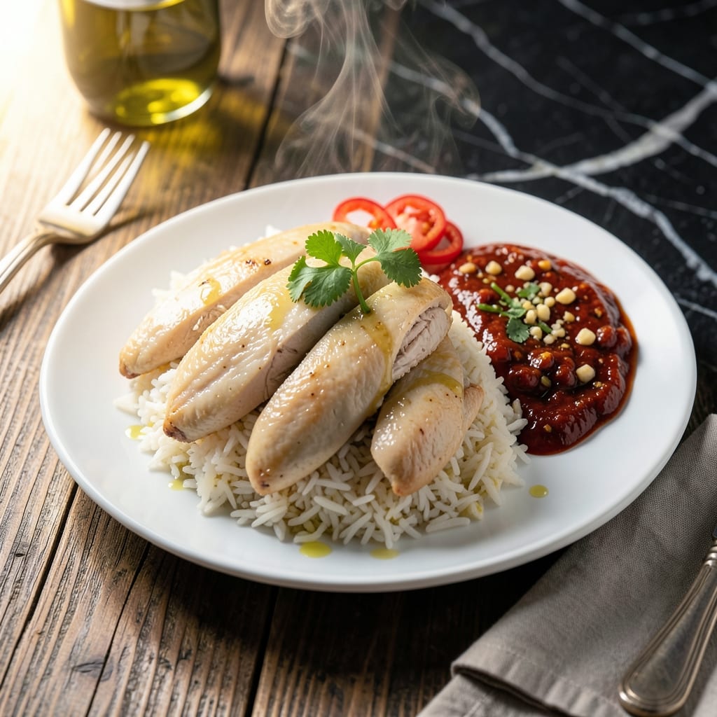 Chicken Rice Chilli Recipe Singapore: Spicy Hainanese-Style Street Food