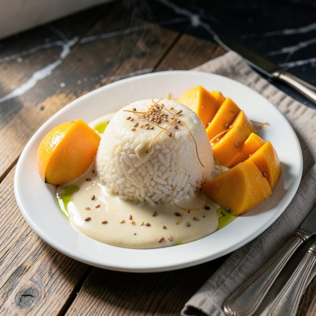 Mango Sticky Rice Coconut Sauce Recipe: Tropical Sweetness Meets Creamy Indulgence Mango Sticky Rice Coconut Sauce Recipe: Tropical Sweetness Meets Creamy Indulgence