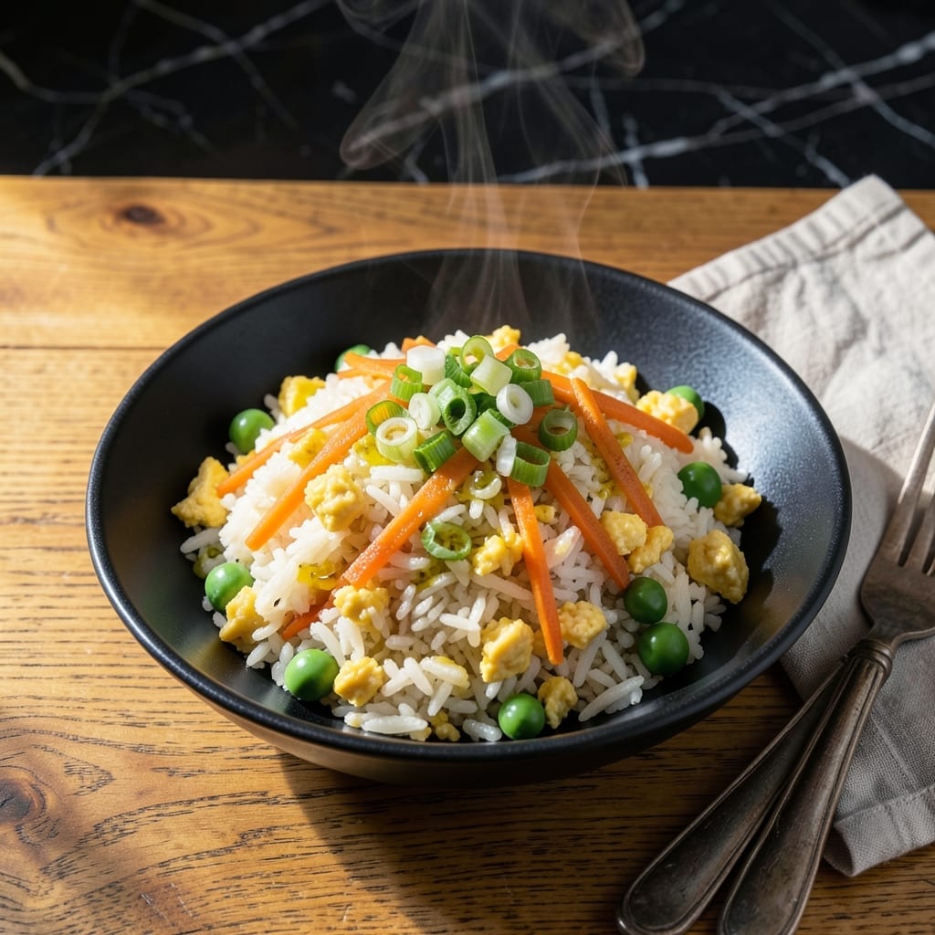 Fried Rice Recipe: Day-Old Grains with Wok-Tossed Veggies