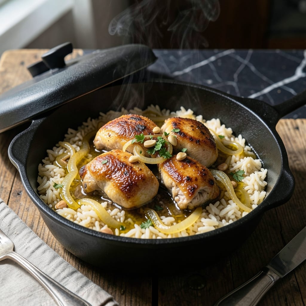 Chicken and Rice Stovetop Recipe: One-Pot Flavor-Packed Meal Chicken and Rice Stovetop Recipe: One-Pot Flavor-Packed Meal
