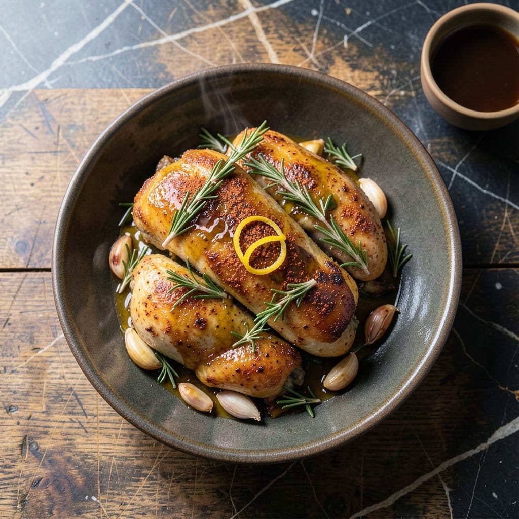 Seasoned Chicken Recipe: Herb-Crusted Oven-Baked Delight
